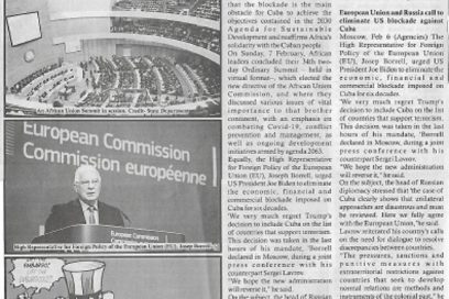 Amplia repercusión en Gambia de condena africana a bloqueo de EE.UU. contra Cuba