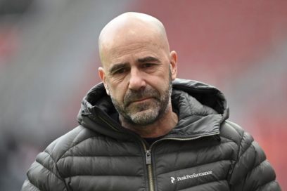 Peter Bosz: despedido por el Leverkusen.