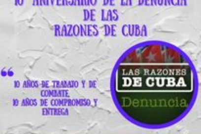 Sabatina especial: Décimo aniversario de la denuncia de las Razones de Cuba (+Video)