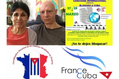 Preparan en Francia actividades para jornada contra bloqueo a Cuba