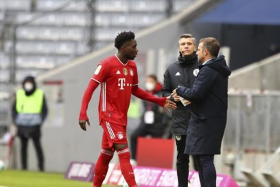 Alphonso Davies se perderá el choque ante el Leipzig.