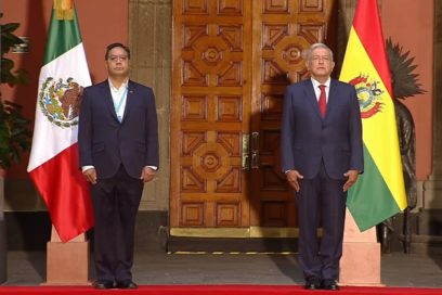 México y Bolivia llaman a respetar soberanía de los países
