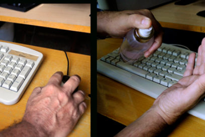 La prevención también comienza por las manos (Fotorreportaje)