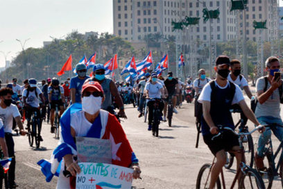 #NoMásBloqueo: causa de la humanidad (+ Fotos)