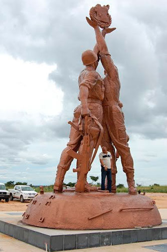 La escultura que simboliza la libertad. Foto: Cortesía del arquitecto Jorge Cao