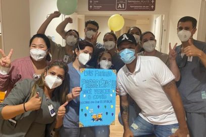 Luis Fabiano recibe el alta.