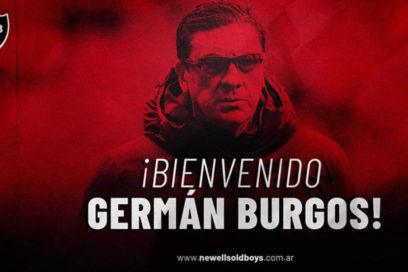 Germán Burgos es oficialmente el nuevo entrenador de Newell’s.