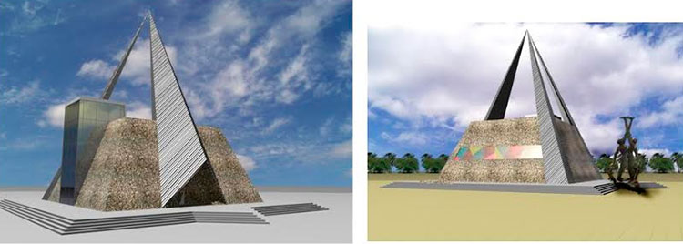 Proyecto del Memorial. Foto: Cortesía del arquitecto Jorge Cao