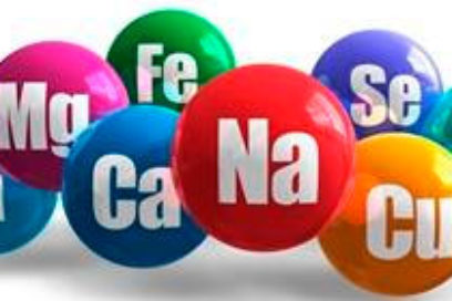 Minerales en nuestro organismo