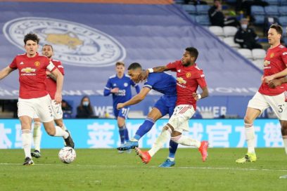 Leicester City venció 3-1 al Manchester United en la FA Cup.