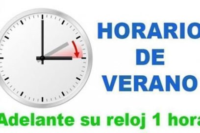 Regirá horario de verano desde el próximo domingo 14 de marzo