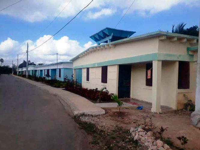 En el reparto Frente Norte de la Villas de Mayajigua, personas que perdieron sus casas tras el impacto de eventos meteorológicos ya tienen una vivienda confortable. Foto: Yuleiky Obregón Macías