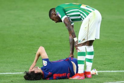 Oficial: Joao Félix estará diez días de baja por esguince de tobillo.