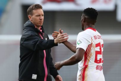 Nagelsmann pide salir del Leipzig.