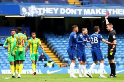 El Chelsea cayó 2-5 ante el West Bromwich.