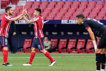 Un Atlético de Madrid contundente aplasta 5-0 al Eibar y mantiene el liderato de LaLiga.