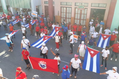 Realizan Carrera-caminata de trabajadores en Guantánamo