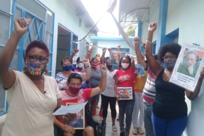 El desfile de las Asociaciones de discapacitados en Artemisa