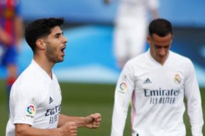 El Madrid vence 2-0 al Eibar.