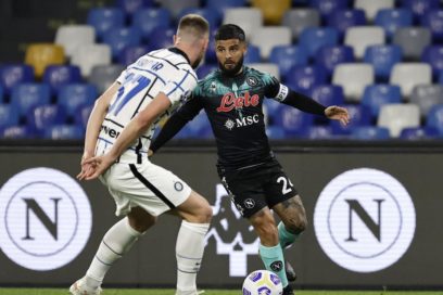 El Inter y el Nápoles igualaron a un gol en la Serie A.
