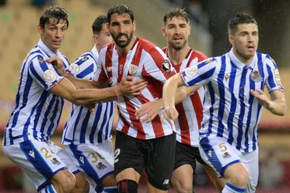 La Real Sociedad gana la Copa del Rey tras derrotar al Bilbao 1-0 en el derbi vasco.
