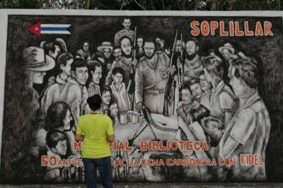 Restauran importante pintura mural en la Ciénaga de Zapata (+Video)