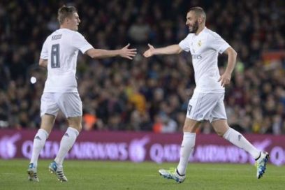 Kroos y Benzema en duda para el juego contra el Getafe.