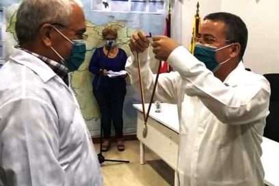 Julito, el delegado de los colaboradores cubanos en Venezuela
