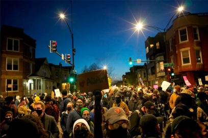 Protestas en Chicago contra violencia policial en EE.UU.