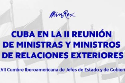 Participó canciller cubano en reunión de ministros de Exteriores de Conferencia Iberoamericana