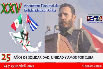 Sesiona en México Encuentro de Solidaridad con Cuba