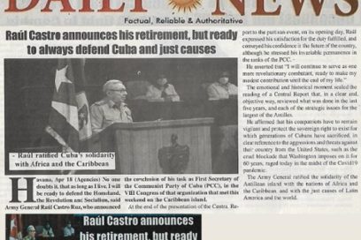 Exaltan en Gambia emotiva intervención de Raúl Castro en 8vo. Congreso del PCC