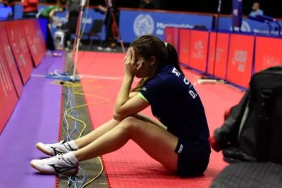 Daniela, raqueta al aire… ping pong olímpico