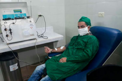 Solidaridad en rojo desde Varadero