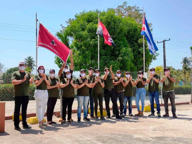 La condición de Colectivo Vanguardia Nacional compromete a cada uno de los trabajadores de esa destacada entidad holguinera. Foto: Cortesía de la empresa