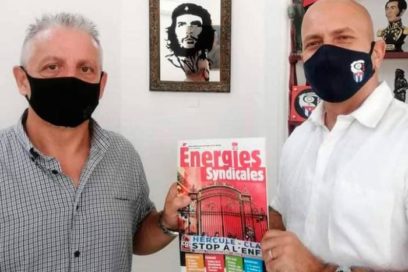 Fortalecen vínculos los CDR con Central General de Trabajadores de Francia