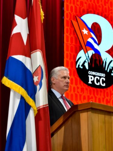 Elegido Miguel Díaz-Canel Bermúdez como Primer Secretario del Comité Central del Partido Comunista de Cuba Foto: Estudios Revolución