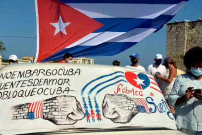 Denuncia Presidente cubano política genocida del bloqueo