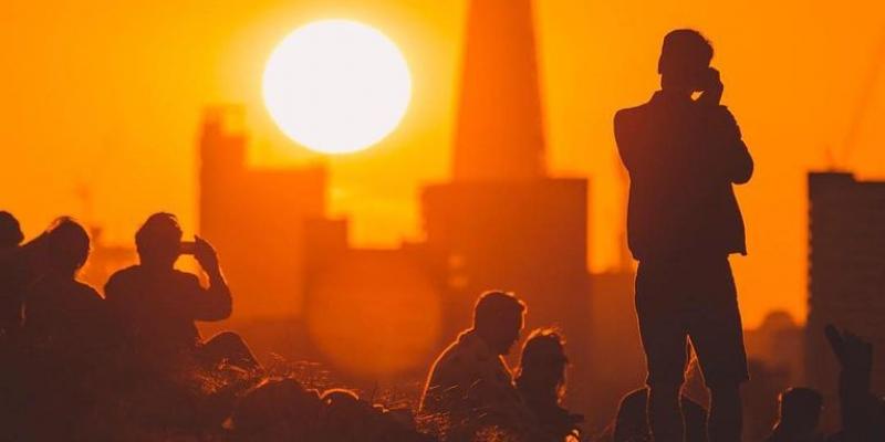 El cambio climático genera en todo el planeta un incremento en la frecuencia, intensidad y duración de las olas de calor, fenómeno que aumenta la mortalidad entre la población humana. Tomada de: Síntesis Nacional