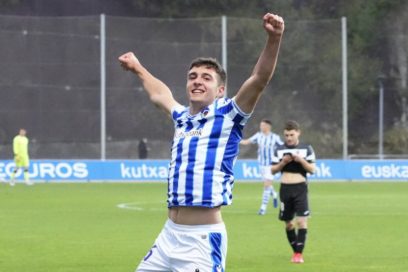 El Barcelona observa a la nueva joya de la cantera de la Real Sociedad.