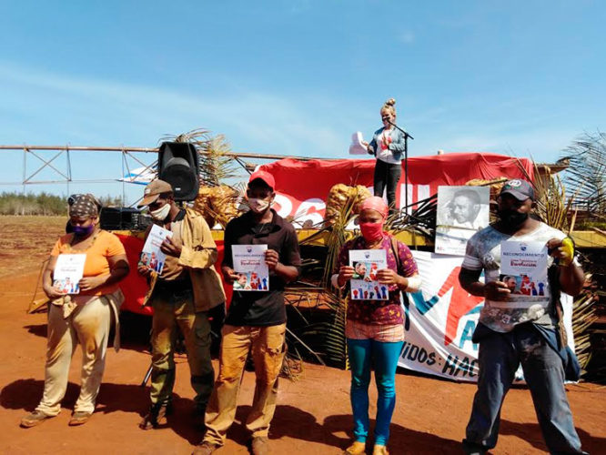 La CTC entregó el reconocimiento denominado Jóvenes Trabajadores en Revolución. Foto: José Luis Martínez Alejo