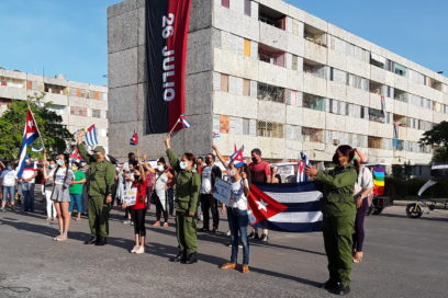 Una exigencia desde la isla joven: No al bloqueo
