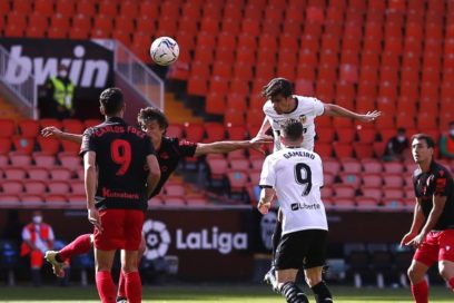 El Valencia empata a 2 con la Real Sociedad cuando parecía imposible.