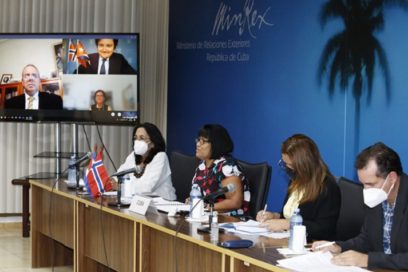Cuba y Noruega sostienen conversaciones diplomáticas