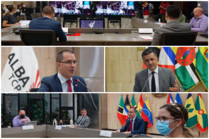Sesiona reunión del ALBA-TCP con Centros de Pensamiento del Sur