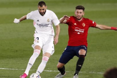 El Real Madrid vence 2-0 al Osasuna.