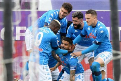 El Nápoles venció 2-0 a la Fiorentina.