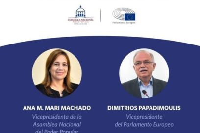 Sostienen conversaciones vicepresidentes de la Asamblea Nacional de Cuba y del Parlamento Europeo (+ Fotos)