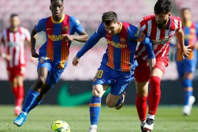 El Barça y el Atlético de Madrid empatan sin goles.