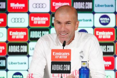 Zidane en rueda de prensa: “No tengo nada que reprochar a mis jugadores. Han pasado muchas cosas: covid, lesiones… Yo quizás sí que me he equivocado… Hay que disfrutar pase lo que pase. Tenemos la ilusión de ganar la Liga y lo vamos a dar todo”.